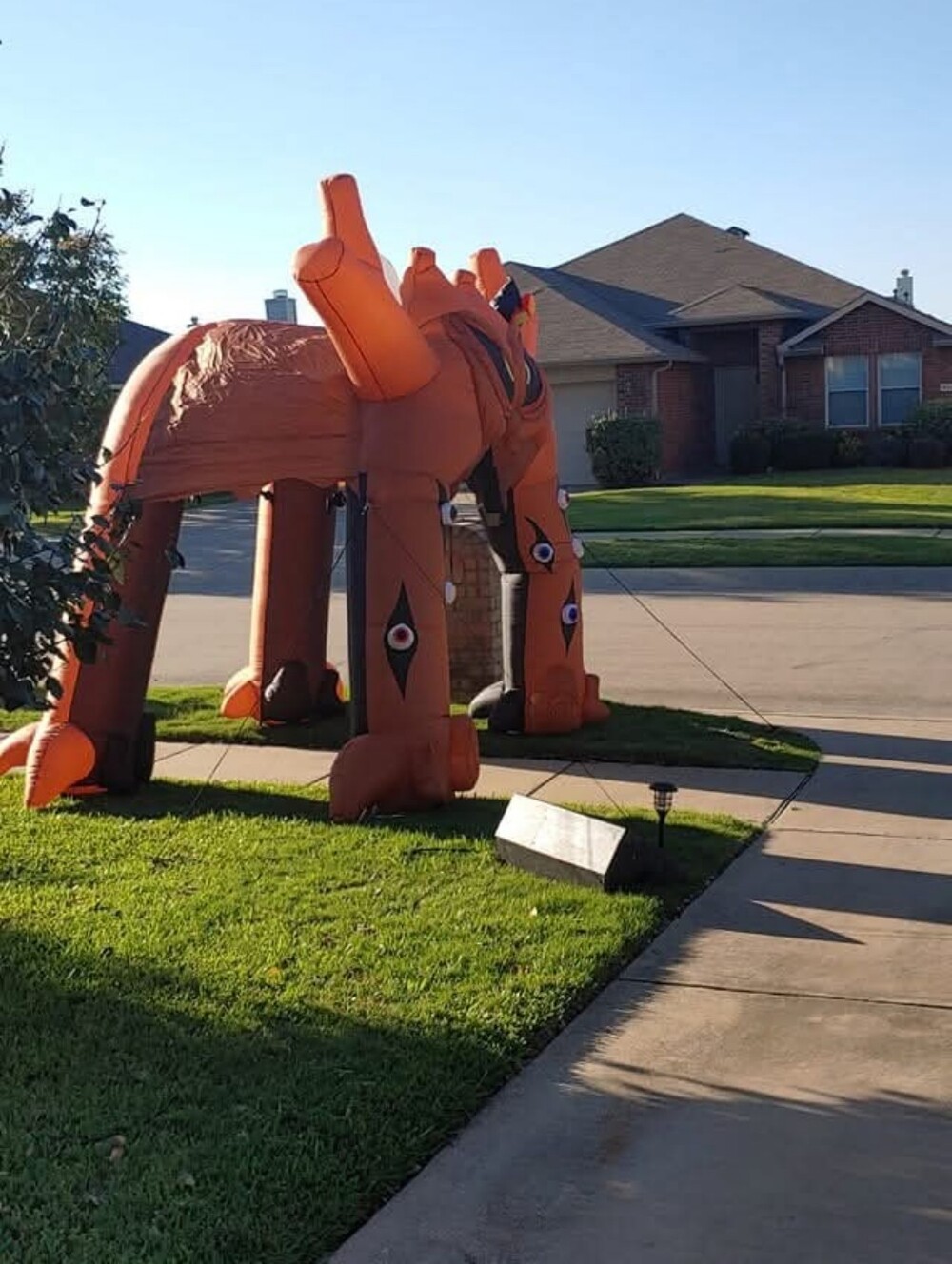 Gemmy RARE TREE TUNNEL 2006 Inflatable Halloween Decor